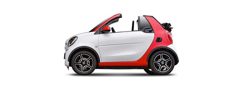 SMART FORTWO KABRIOLETAS (453) electric drive (453.491)