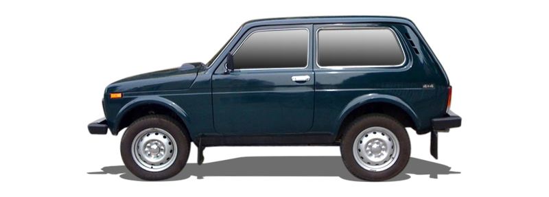 LADA NIVA UŽDARYTA VISUREIGĖ TRANSPORTO PRIEMONĖ (2121, 2131) 1700 i 4x4