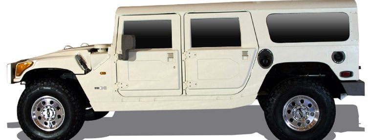 HUMMER H1 uždaryta visureigė transporto priemonė 6.5 D 4WD