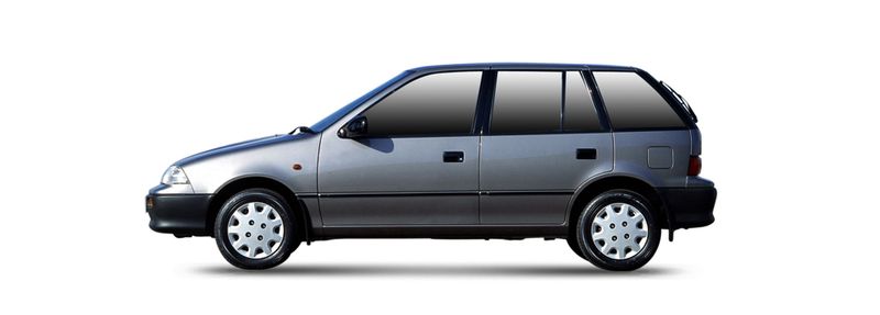 SUZUKI SWIFT II НАКЛОННАЯ ЗАДНЯЯ ЧАСТЬ (EA, MA) 1.3 GTi (SF413, AA34)